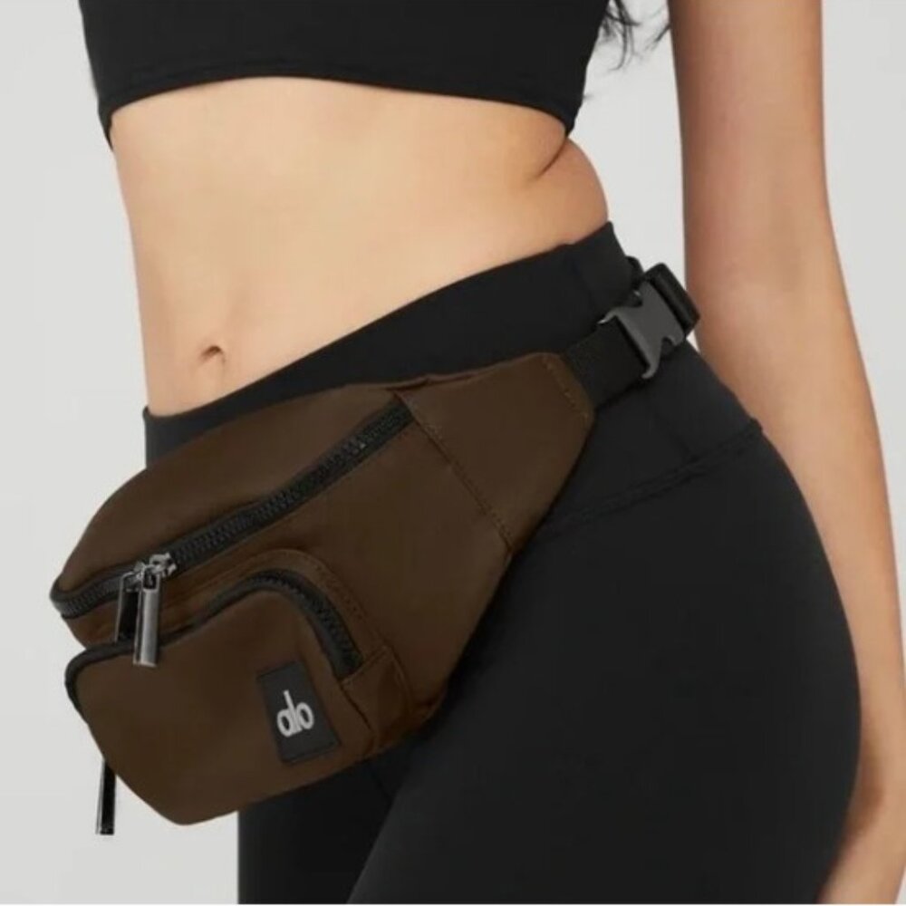 ALO Yoga Brown Mini Belt Bag